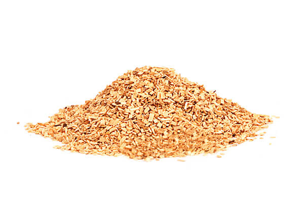 aserrín importado para ahumar